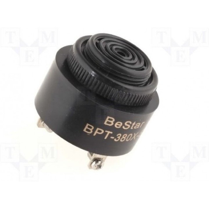 Излучатель звука пьезоэлектрический сигнализатор BESTAR BPT380X-S (BPT-380X-S)
