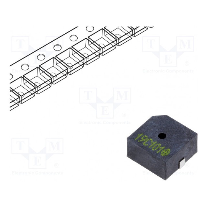 Излучатель звука электромагнитный сигнализатор Cre-sound Electronics LEB9650BS-05L-2.7-R (LEB9650BS-05L)