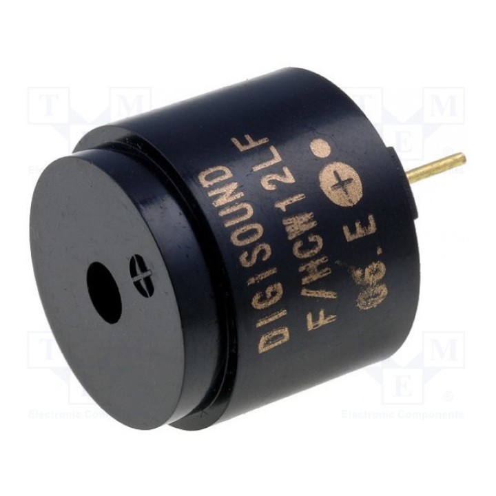 Излучатель звука электромагнитный сигнализатор DIGISOUND FHCW12LF (F-HCW12)