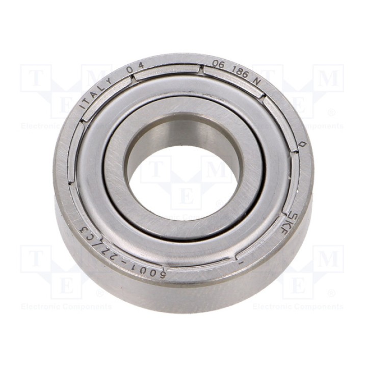 Подшипник шариковый однорядный SKF 6001-2ZC3 SKF (SKF6001-2Z-C3)