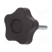 Ручка зажимная Диам 40мм ELESA+GANTER VCT.40P-M6X30-C9
