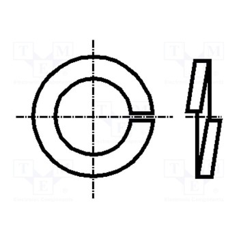 Шайба пружинная M14 BOSSARD B14-BN762