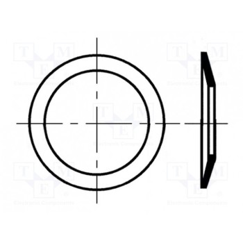 Шайба пружинная M6 BOSSARD B6-BN803