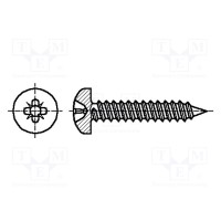 Винт 2,9x13 BOSSARD B2.9X13-BN14064