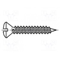 Винт 2,9x9,5 Головка потайная BOSSARD B2.9X9.5-BN991