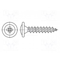 Винт SPAX для ДСП BOSSARD B3.5X20-BN8702