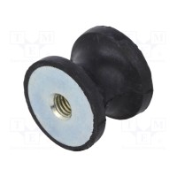 Виброамортизатор M8 O 30мм резина ELESA+GANTER DVC3-30-18-25M8-5