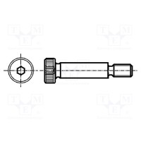 Установочный винт ELESA+GANTER ISO7379-8-M6-50