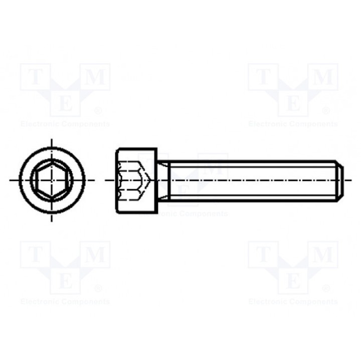 Винт BOSSARD 1006452 (B2.5X6-BN7)