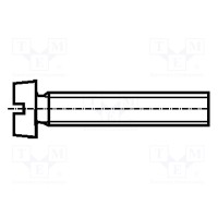 Винт M2x30 DIN 84 BOSSARD B2X30-BN330