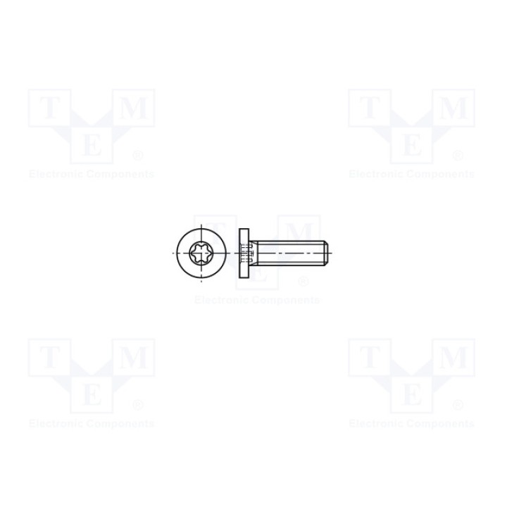 Винт BOSSARD M3X10BN20146 (B3X10-BN20146)