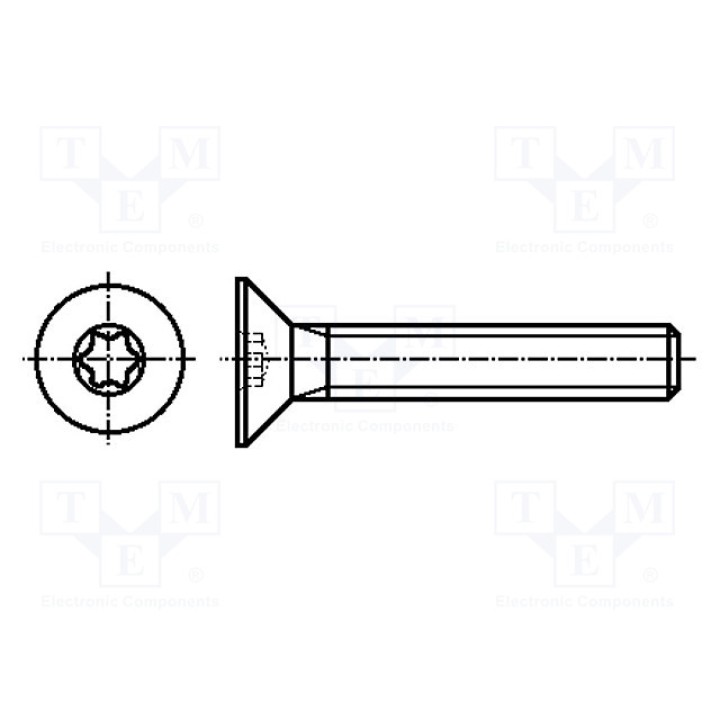 Винт BOSSARD 3183926 (B5X10-BN20039)