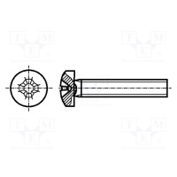 Винт M6x10 BOSSARD B6X10-BN384