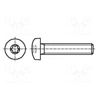 Винт BOSSARD B6X20-BN20038