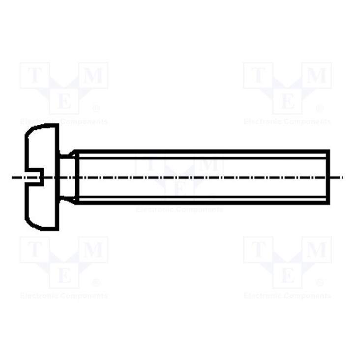 Винт M8x20 BOSSARD 1402544 (B8X20-BN1062)