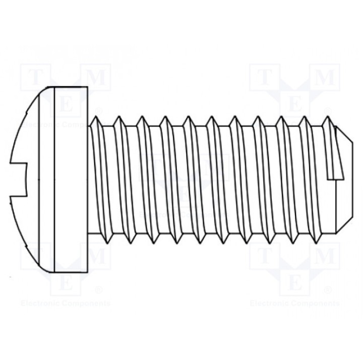 Винт DREMEC 8G206M3X30 (DR8G206M3X30)