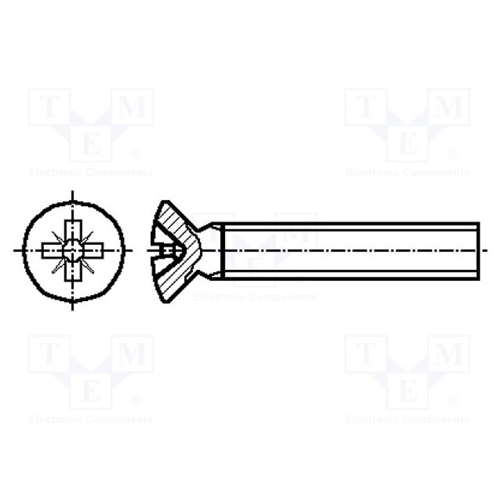 Винт M6x16 DREMEC 8G208M6X16 (DR8G208M6X16)