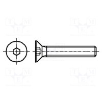 Винт M6x10 KRAFTBERG K6X10-ISO10642-A2