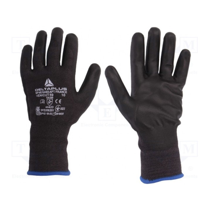 Защитные перчатки DELTA PLUS VECUT59NO10 (DEL-VECUT59NO10)