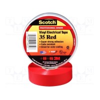 Лента электроизоляционная 3M SCOTCH-35-RD