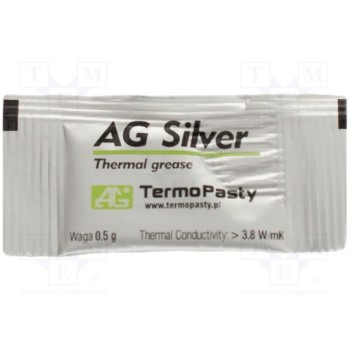 Теплопроводящая паста AG TERMOPASTY PASTA-SILVER-05