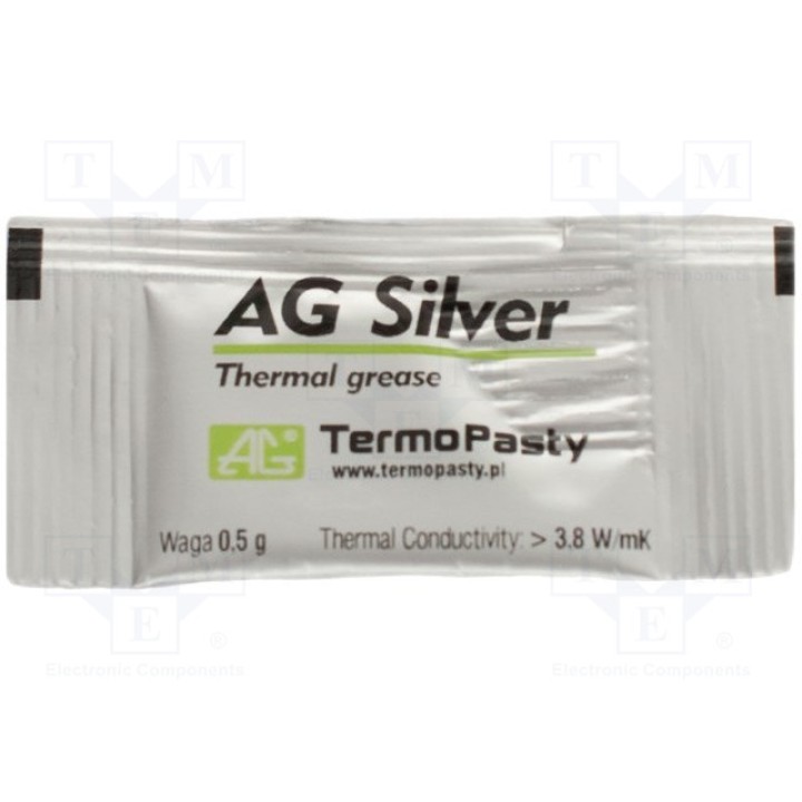 Теплопроводящая паста AG TERMOPASTY ART.AGT-143 (PASTA-SILVER-05)
