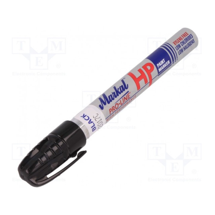 Фломастер на базе жидкой краски MARKAL MARKAL PRO-LINE HP 96963 (MAR-96963-BK)