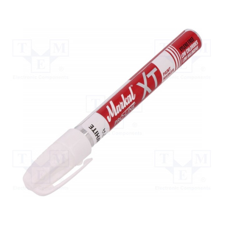 Фломастер на базе жидкой краски MARKAL MARKAL PRO-LINE XT 97250 (MAR-97250-WH)