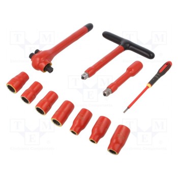 Insulated socket wrenches BAHCO SA.7811DMV