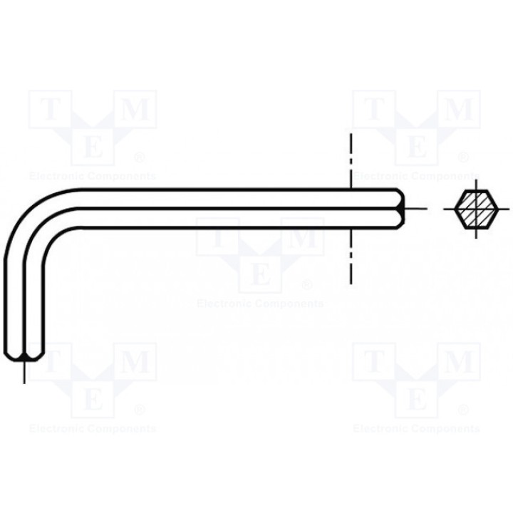 Ключ BOSSARD 5400771 (B6-BN30116)