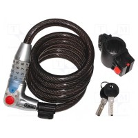 Велосипедный замок KASP KA-K750L180
