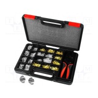 Для опрессовки кабельных наконечников и коннекторов NEWBRAND NB-CRIMP-TSET02