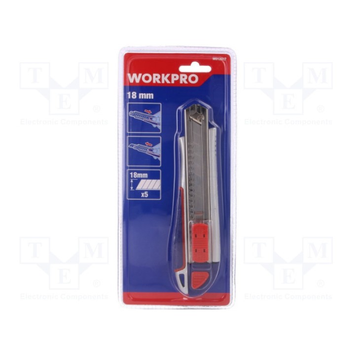 Нож Workpro W012012 (WP-W012012WE)