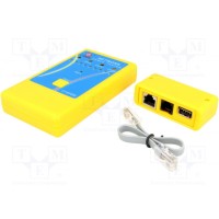 Тестер кабельной сети ЛВС   TESTER-NT020