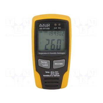 Регистратор температуры и влажности AXIOMET AX-DT100