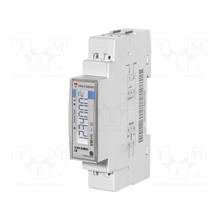 Счетчик электроэнергии 230В CARLO GAVAZZI EM111DINAV81XS1X (EM111DINAV81XS1X)