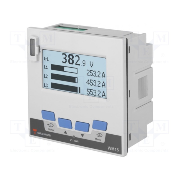 Анализатор качества электроэнергии CARLO GAVAZZI WM1596AV53XOSPFB (WM1596AV53XOSPFB)