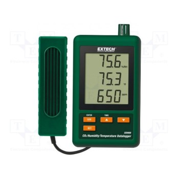 Регистратор окиси углерода температуры и влажности EXTECH SD800