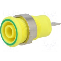 Гнездо "банан" 4мм 24А STAUBLI SLB4-F-N-X-20