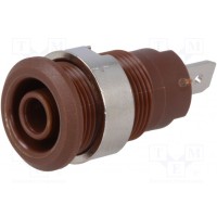 Гнездо "банан" 4мм 24А STAUBLI SLB4-F-N-X-27