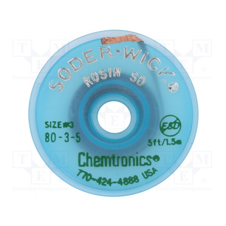 Лента распаивающая CHEMTRONICS SW80-3-5 (CH-SW80-3-5)