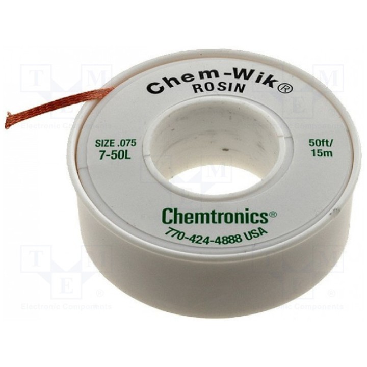 Лента распаивающая CHEMTRONICS S24O-HQ-WICK-L5 (HQ-WICK-L5)