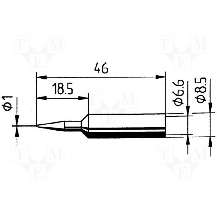 Жало ERSA S24O-ERSA-832BDLF-10 (ERSA-832BDLF-10)