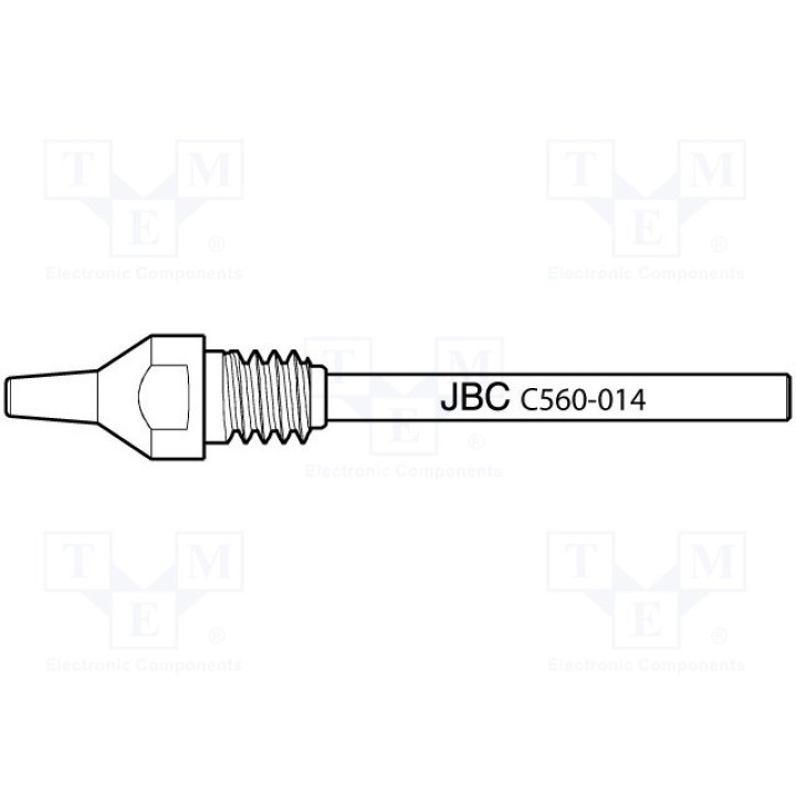 Наконечник для демонтажных паяльников JBC TOOLS C560014 (JBC-C560014)