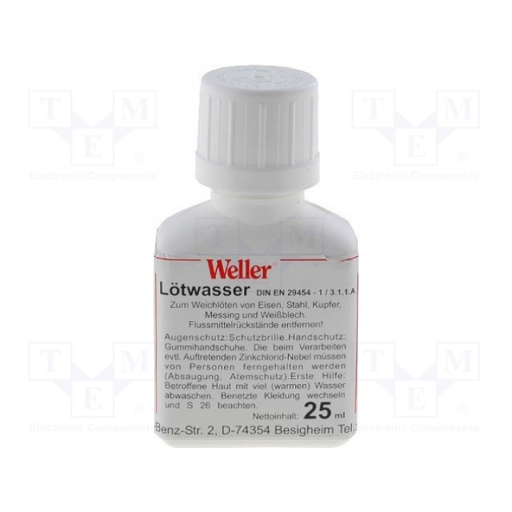 Флюс без канифоли WELLER T0054002799 (WEL.LW25)