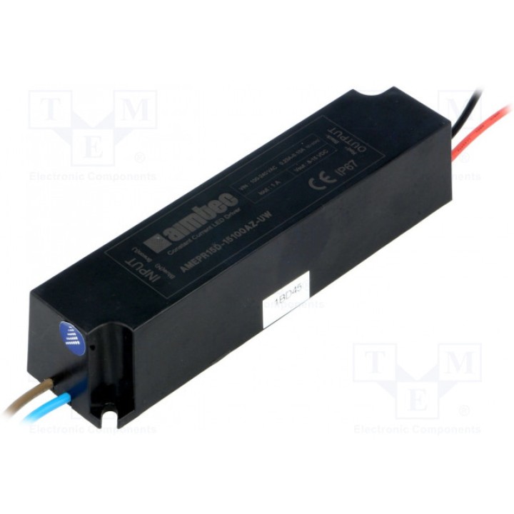 Блок питания импульсный LED 15Вт AIMTEC AMEPR15D-15100AZ-UW (EPR15D15100AZUW)