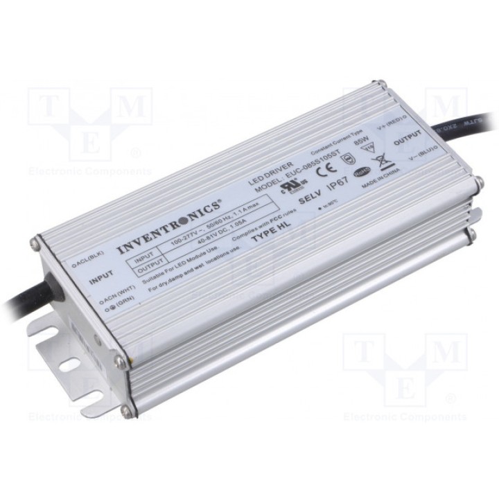 Блок питания импульсный LED INVENTRONICS EUC-085S105ST (EUC-085S105ST)