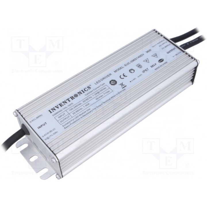 Блок питания импульсный LED INVENTRONICS EUC-096S140DV (EUC-096S140DV)