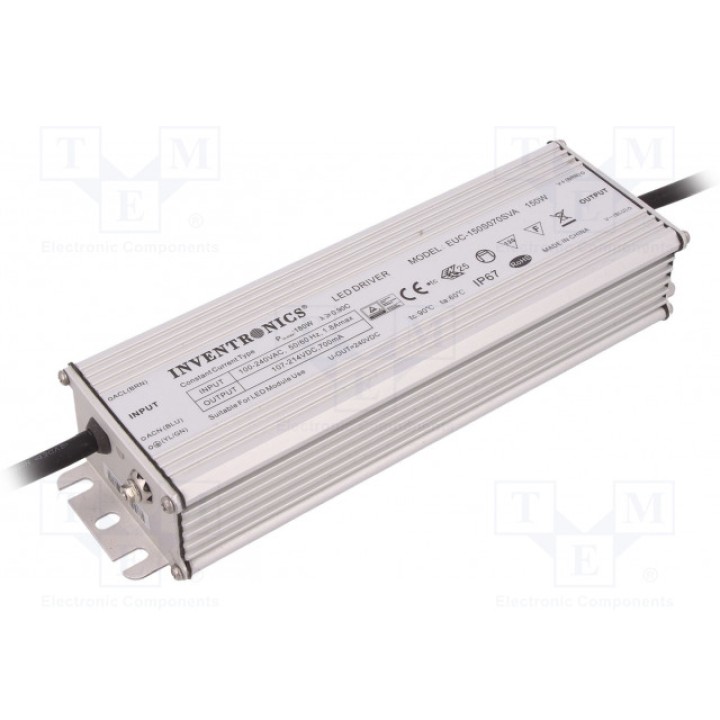 Блок питания импульсный LED INVENTRONICS EUC-150S070SVA (EUC-150S070SVA)