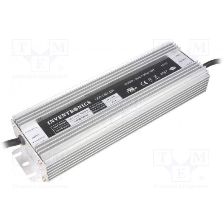Блок питания импульсный LED 150Вт INVENTRONICS EUC-150S210ST (EUC-150S210ST)